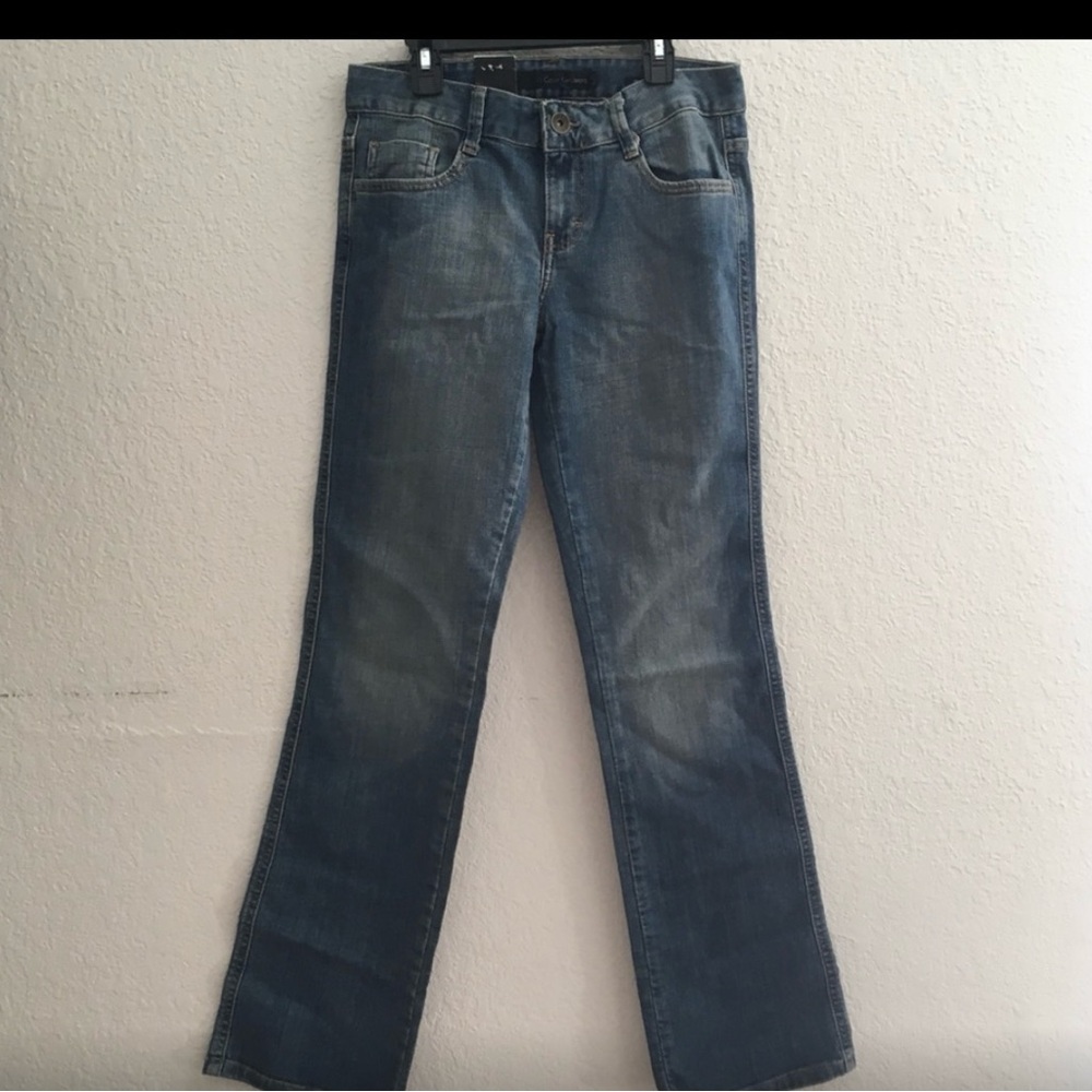 Calvin Klein Jeans.  Lean Boot Size 4 waist 27. - Picture 1 of 3
